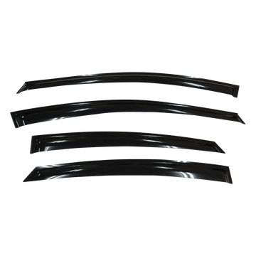 Hyundai Elantra (MD) Sedan 2011-2015 Slimline Weathershields / Window Visors (4-Piece Set)