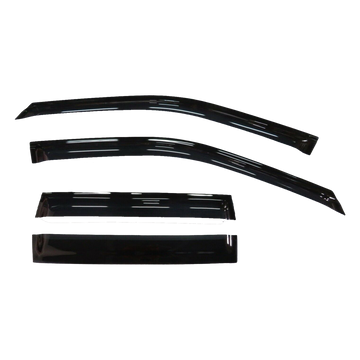 Mazda 3 (BL) Hatch 2009-2013 Slimline Weathershields / Window Visors (4-Piece Set)