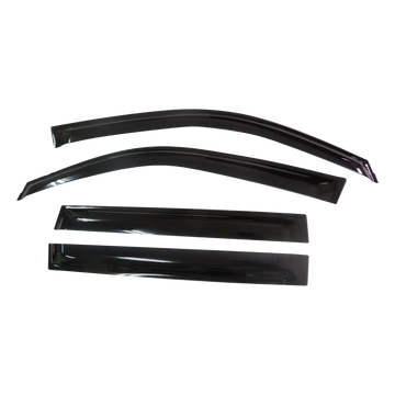 Toyota Landcruiser Prado (J150) SUV 2009-2023 Slimline Weathershields / Window Visors (4-Piece Set)