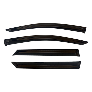 Weathershields / Window Visors (4-Piece) For 2023-2025 Toyota bZ4X (EA10) SUV
