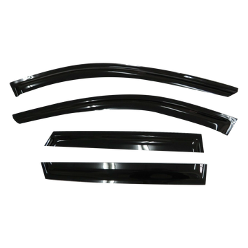 Volkswagen Touareg (7L) SUV 2004-2010 Slimline Weathershields / Window Visors (4-Piece Set)