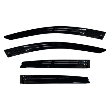 Volkswagen Polo (6R) Hatch 2010-2017 Slimline Weathershields / Window Visors (4-Piece Set)