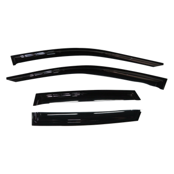 Volkswagen Polo (AW) Hatch 2018-2021 Slimline Weathershields / Window Visors (4-Piece Set)