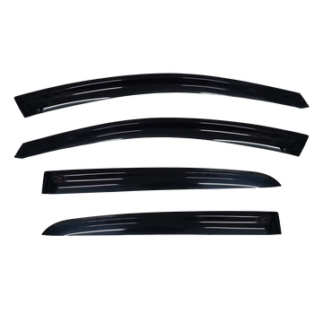 Volkswagen Golf (MK6) Hatch 2008-2011 Slimline Weathershields / Window Visors (4-Piece Set)