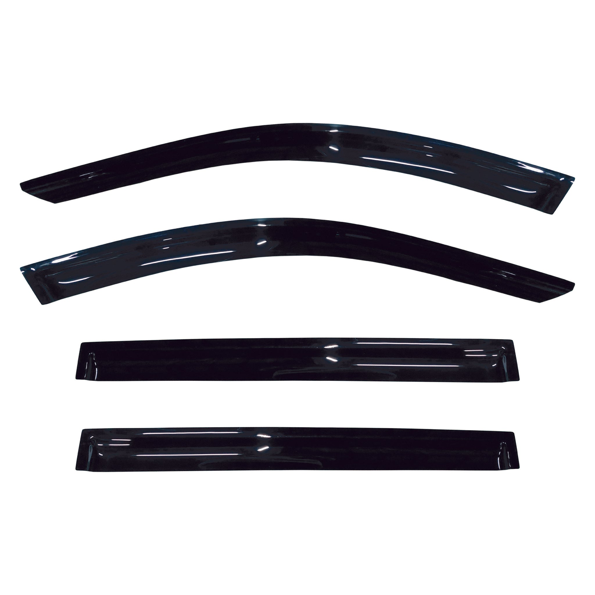 BMW 5 Series (E61) / M3 (E61) Touring 2003-2009 Slimline Weathershields / Window Visors (4-Piece Set)