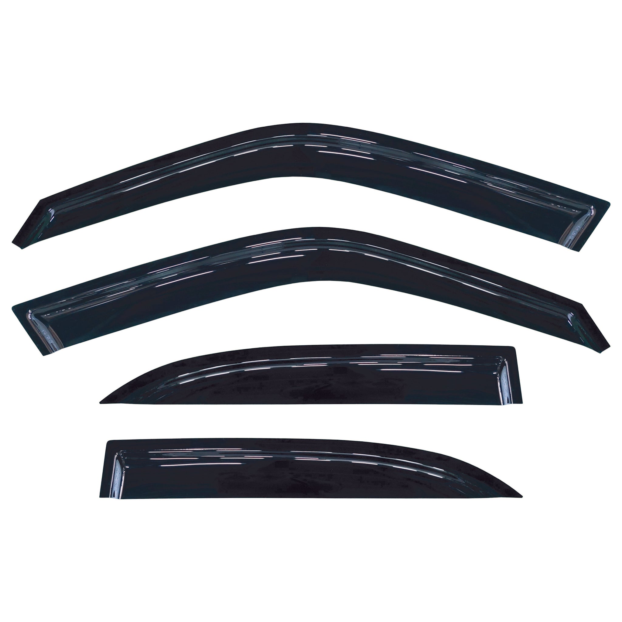BMW 5 Series (E34) / M5 (E34) Sedan 1989-1995 Slimline Weathershields / Window Visors (4-Piece Set)