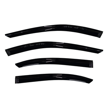Mercedes-Benz S-Class (W221) Sedan 2006-2011 Slimline Weathershields / Window Visors (4-Piece Set)