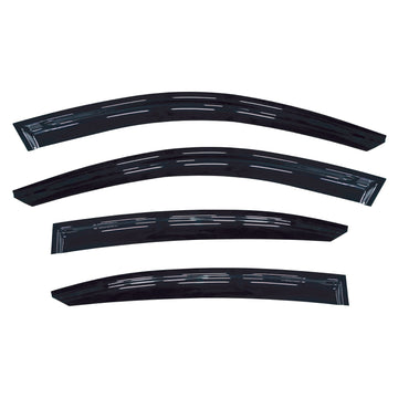 BMW 7 Series (E65) SWB Sedan 2002-2007 Slimline Weathershields / Window Visors (4-Piece Set)