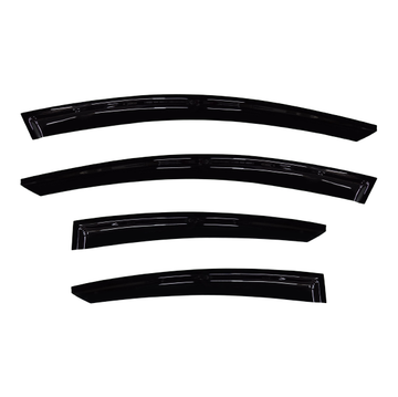 Volvo S60 (P3) Sedan 2011-2018 Slimline Weathershields / Window Visors (4-Piece Set)