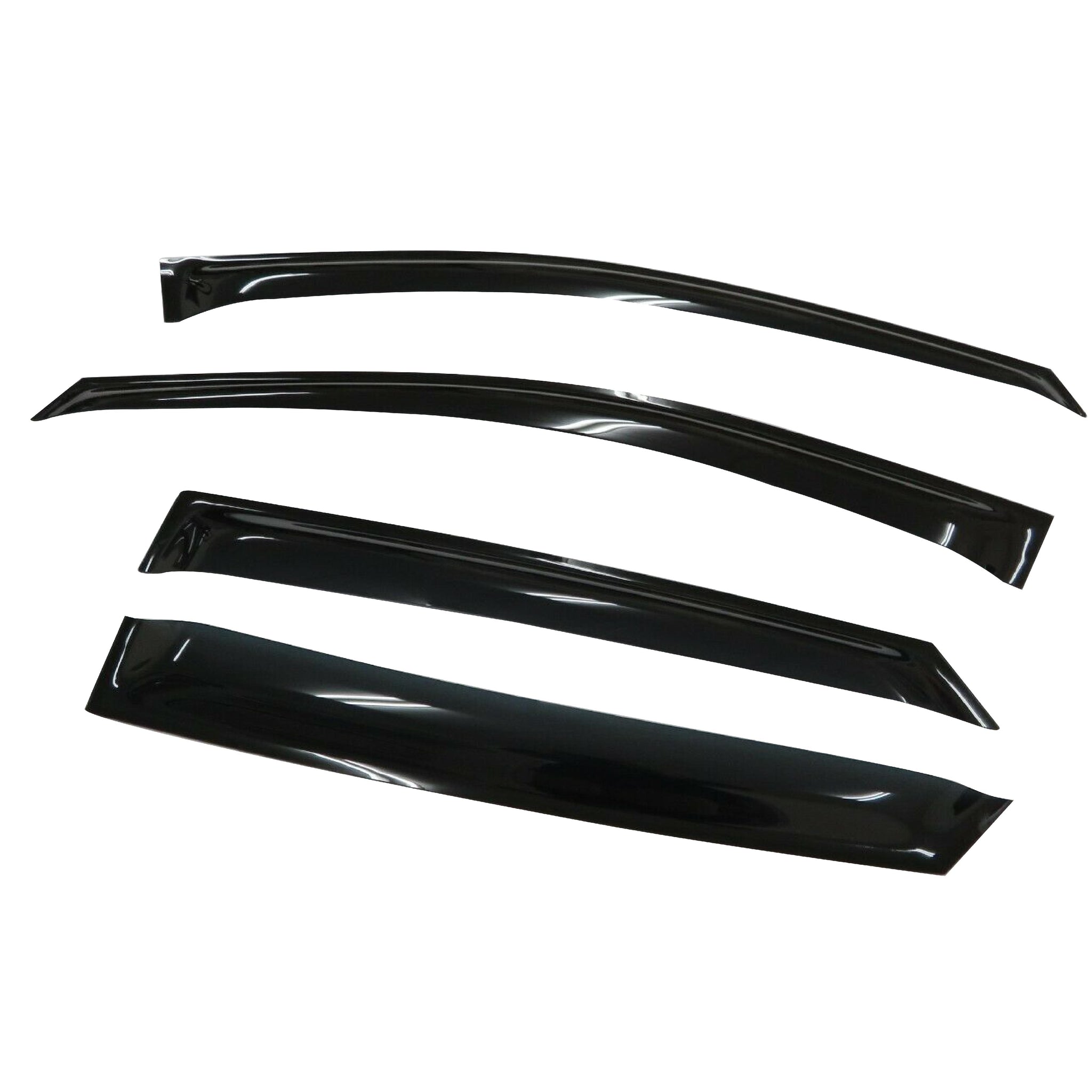 Audi (B9) A4 / S4 / RS4 Avant 2016-2024 Slimline Weathershields / Window Visors (4-Piece Set)