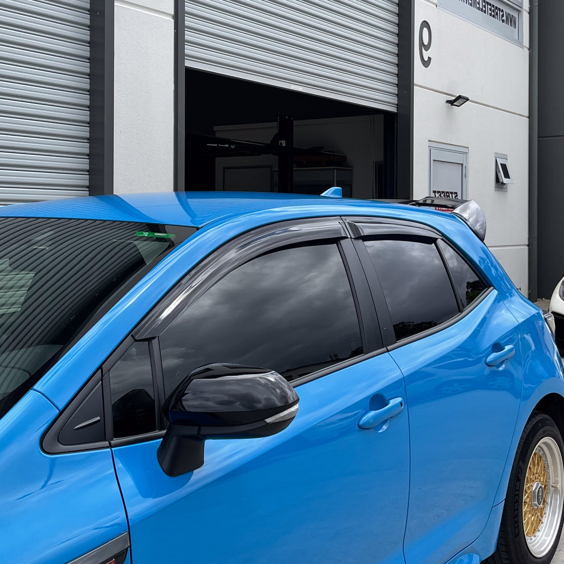 Toyota Corolla (E210) Hatch 2019-2026 Slimline Weathershields / Window Visors (4-Piece Set)