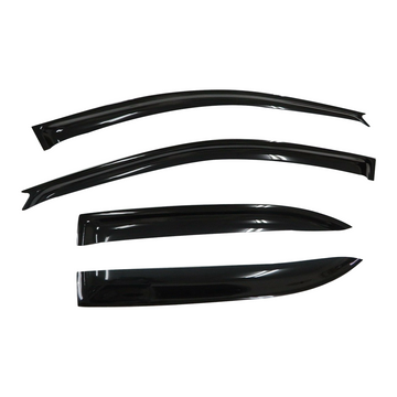 Toyota Corolla (E120) Sedan 2001-2006 Slimline Weathershields / Window Visors (4-Piece Set)