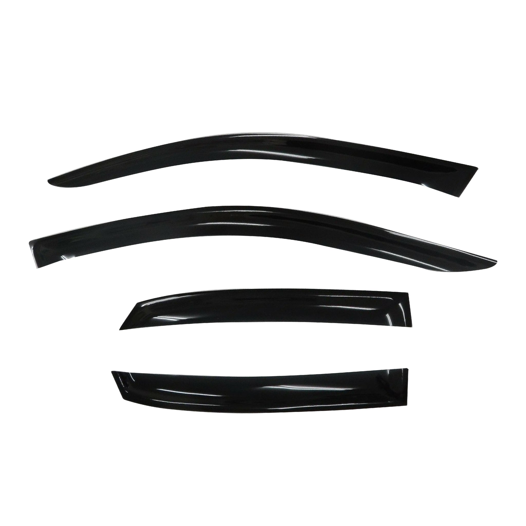 Audi (B7) A4 / S4 / RS4 Avant 2006-2008 Slimline Weathershields / Window Visors (4-Piece Set)