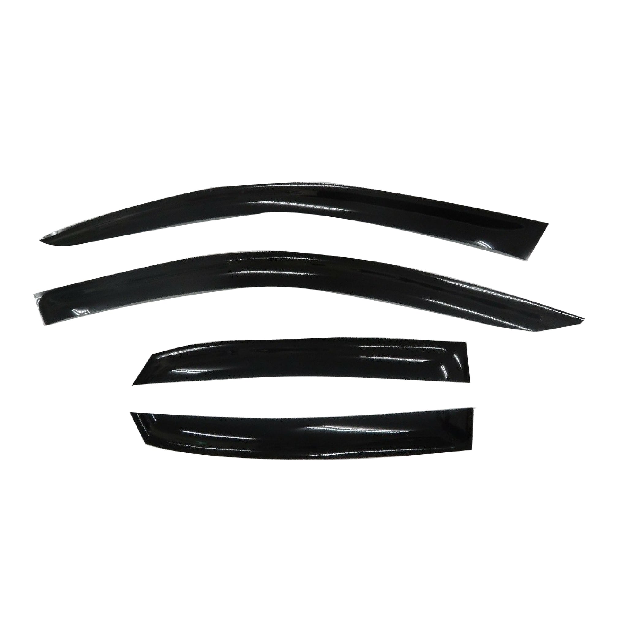 Audi (B7) A4 / S4 / RS4 Sedan 2006-2008 Slimline Weathershields / Window Visors (4-Piece Set)