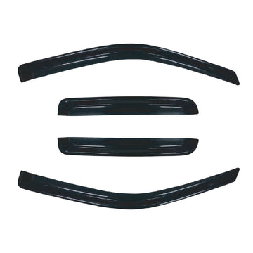 Isuzu D-MAX (RA) (RC) Ute 2002-2011 Slimline Weathershields / Window Visors (4-Piece Set)