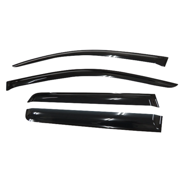 Mitsubishi Outlander (ZG) (ZH) SUV 2007-2012 Slimline Weathershields / Window Visors (4-Piece Set)