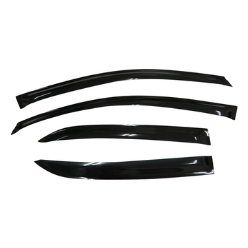Toyota Corolla (E150) Sedan 2007-2013 Slimline Weathershields / Window Visors (4-Piece Set)