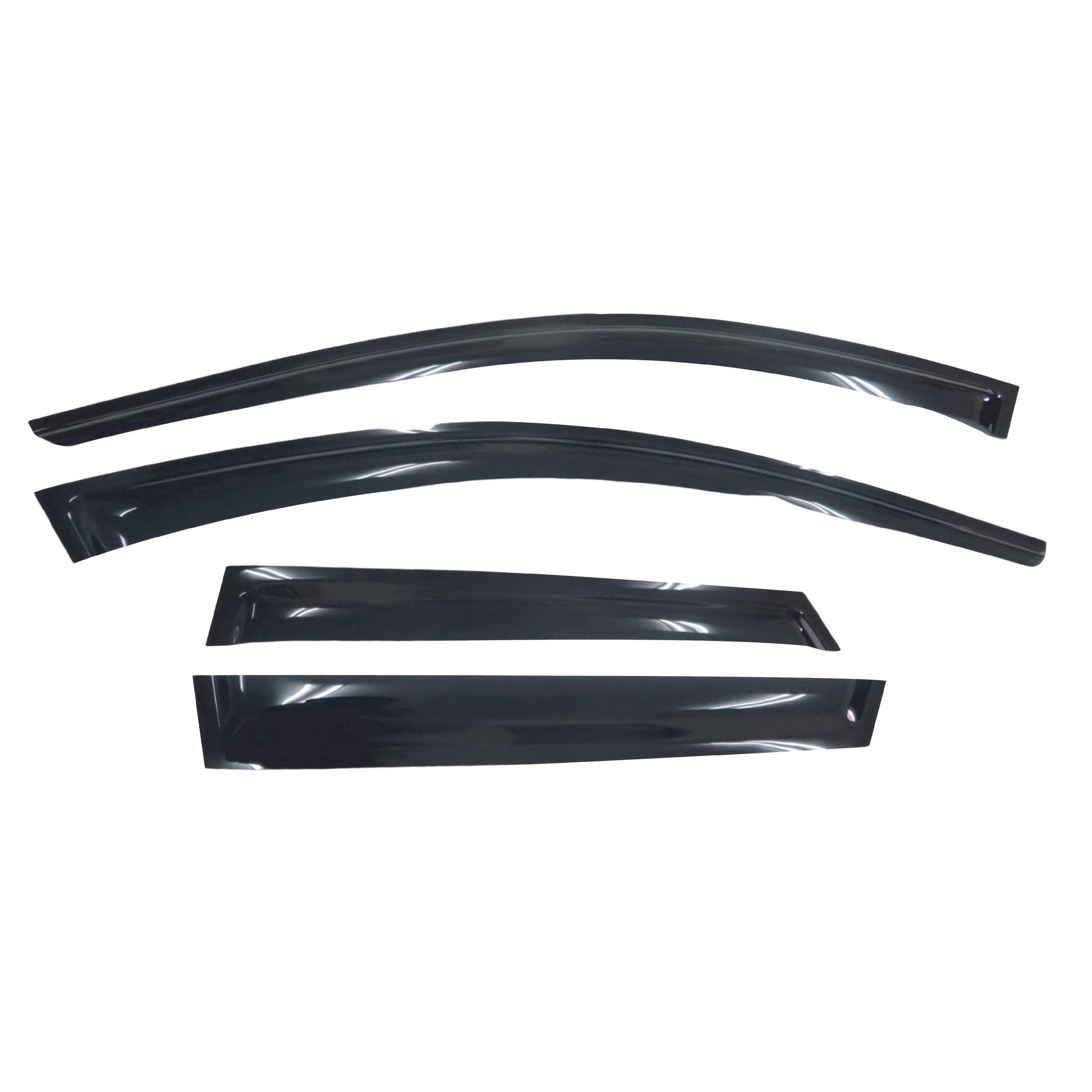 Audi (4L) Q7 SUV 2007-2015 Slimline Weathershields / Window Visors (4-Piece Set)