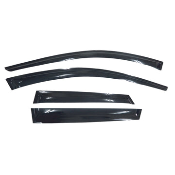 Audi (4L) Q7 SUV 2007-2015 Slimline Weathershields / Window Visors (4-Piece Set)