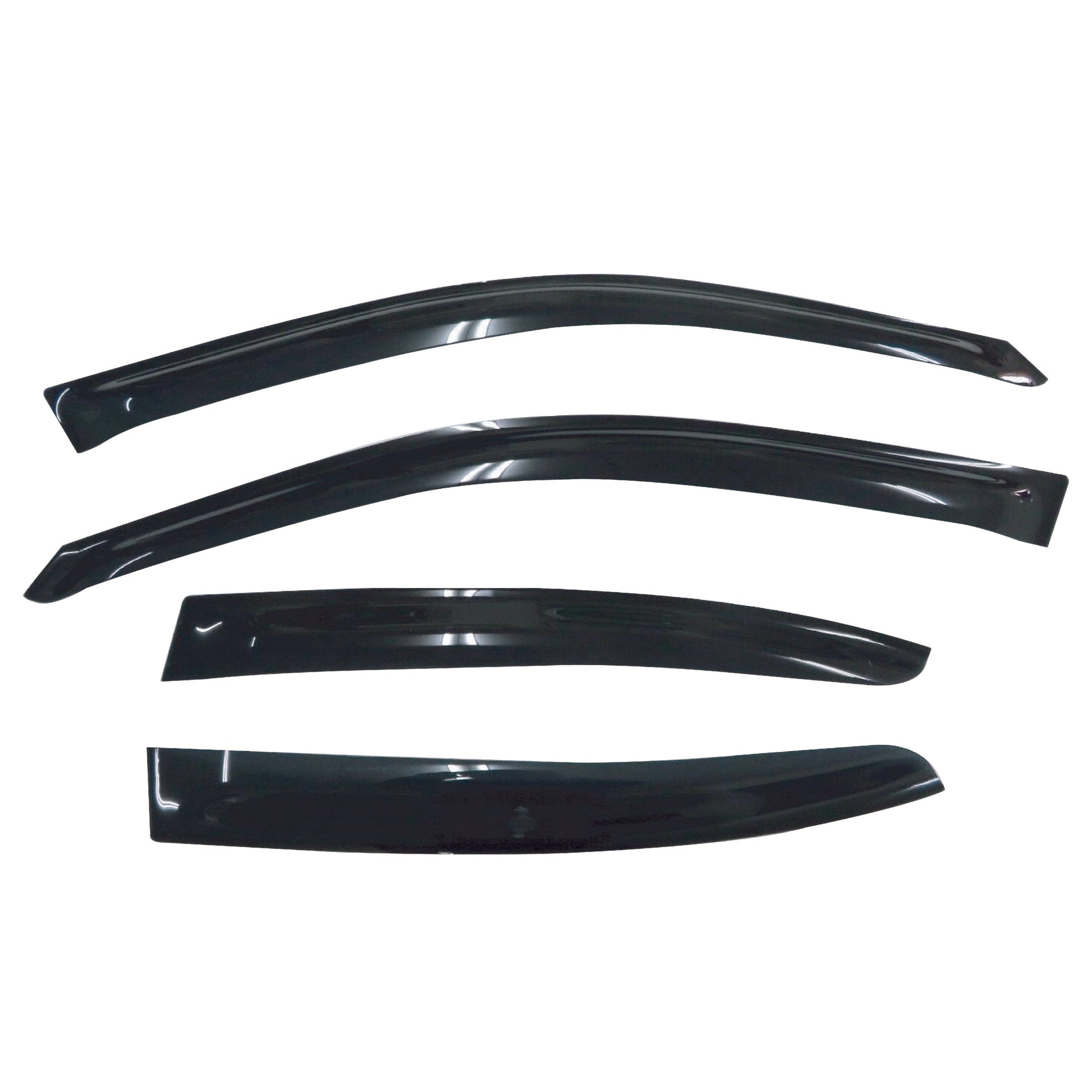 BMW 5 Series (E39) / M3 (E39) Sedan 1996-2002 Slimline Weathershields / Window Visors (4-Piece Set)