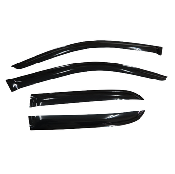 Nissan Micra (K13) Hatch 2010-2015 Slimline Weathershields / Window Visors (4-Piece Set)