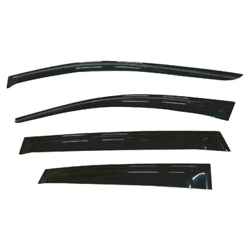 Ford Fiesta (WS) (WT) (WZ) Hatch 2009-2017 Slimline Weathershields / Window Visors (4-Piece Set)