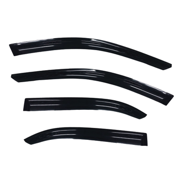 Mercedes-Benz E-Class (W212) Sedan 2009-2015 Slimline Weathershields / Window Visors (4-Piece Set)
