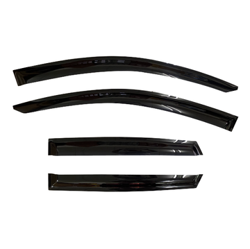 Mercedes-Benz EQA-Class (H243) SUV 2021-2026 Slimline Weathershields / Window Visors (4-Piece Set)