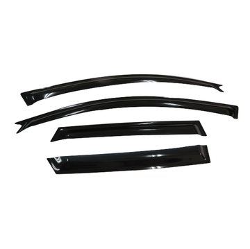 Mazda 3 (BK) Hatch 2003-2008 Slimline Weathershields / Window Visors (4-Piece Set)