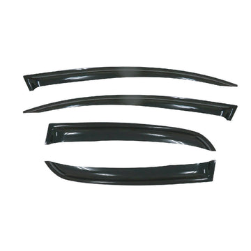 Citroen C3 (FN) (FC) Hatch 2002-2010 Slimline Weathershields / Window Visors (4-Piece Set)