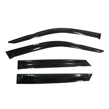 SKODA Fabia (NJ) Liftback 2015-2021 Slimline Weathershields / Window Visors (4-Piece Set)