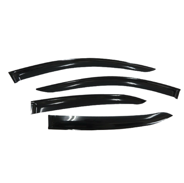 Mazda 2 (DJ) Hatch 2015-2025 Slimline Weathershields / Window Visors (4-Piece Set)