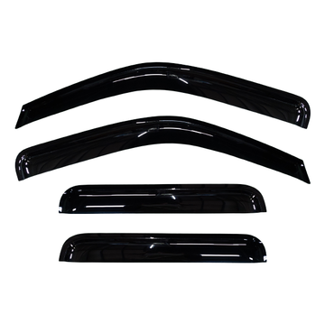 Mazda BT-50 (UN) Ute 2006-2011 Slimline Weathershields / Window Visors (4-Piece Set)