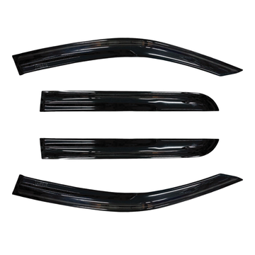Toyota Hilux (AN120) (AN130) Ute 2015-2025 (Injection) Slimline Weathershields / Window Visors (4-Piece Set)