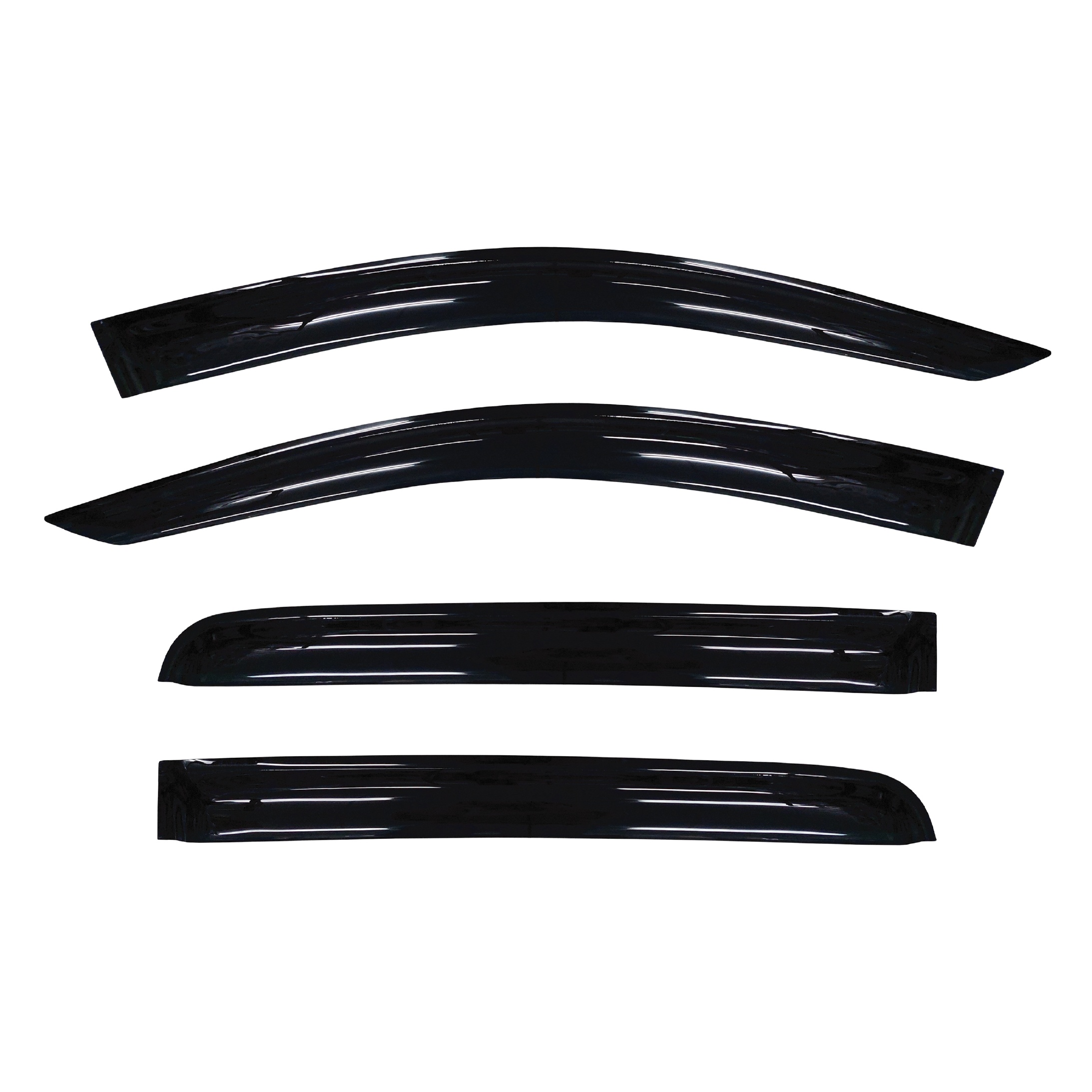Ford Ranger PX 2011-2021 Slimline Weathershields | Slimline Design