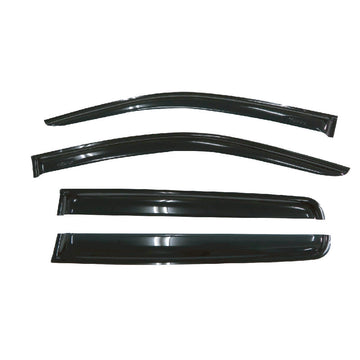 Isuzu D-MAX (RT) Ute 2012-2019 Slimline Weathershields / Window Visors (4-Piece Set)
