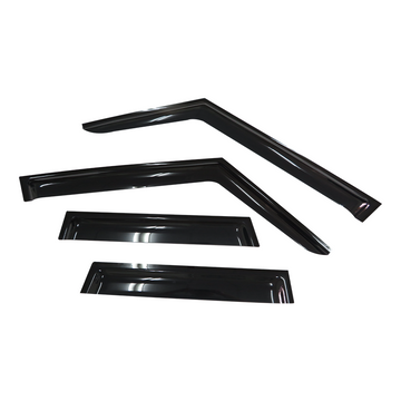 MINI Hatch (F55) (F55 LCI) (F55 LCI-2) Hatch 2014-2023 Slimline Weathershields / Window Visors (4-Piece Set)