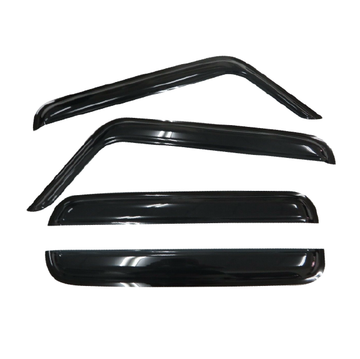 Jeep Wrangler (JK) SUV 2007-2018 Slimline Weathershields / Window Visors (4-Piece Set)