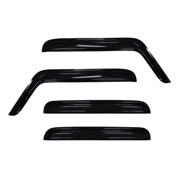 Jeep Wrangler (JL) SUV 2019-2025 Slimline Weathershields / Window Visors (4-Piece Set)