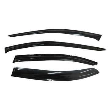 Mercedes-Benz E-Class (W213) Sedan 2016-2023 Slimline Weathershields / Window Visors (4-Piece Set)