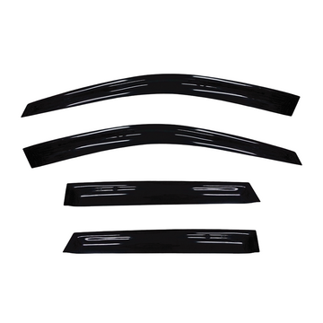 Nissan Murano (Z50) SUV 2005-2008 Slimline Weathershields / Window Visors (4-Piece Set)