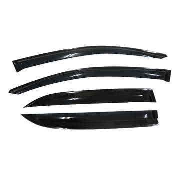 Kia Rio (YB) Hatch 2017-2023 Slimline Weathershields / Window Visors (4-Piece Set)