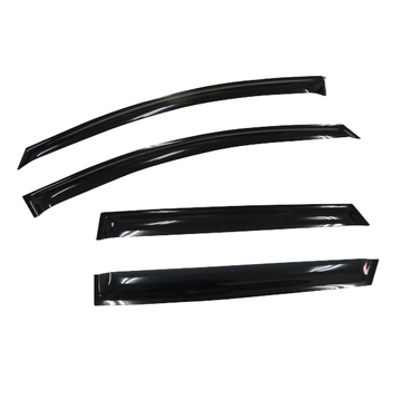 Nissan Kicks (P15) SUV 2020-2021 Slimline Weathershields / Window Visors (4-Piece Set)