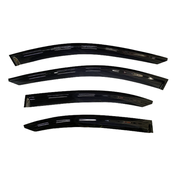 Mercedes-Benz S-Class (W223) SWB Sedan 2021-2026 Slimline Weathershields / Window Visors (4-Piece Set)