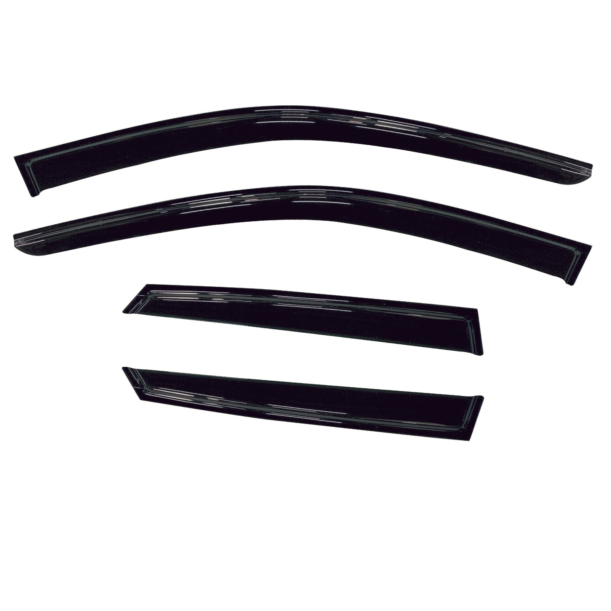 Audi (FY) Q5 / SQ5 SUV 2017-2025 Slimline Weathershields / Window Visors (4-Piece Set)