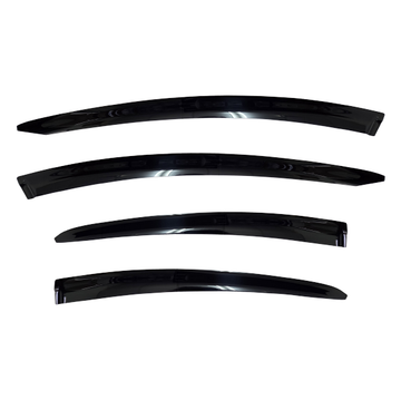 Toyota Prius C (NHP10) Hatch 2012-2020 Slimline Weathershields / Window Visors (4-Piece Set)