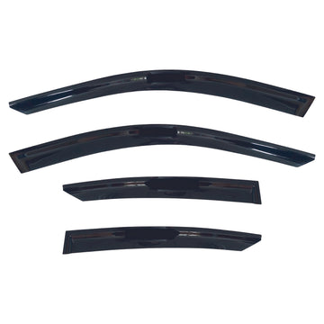 BMW 5 Series (G30) (G30LCI) / M5 (F90) (F90LCI) Sedan 2017-2023 Slimline Weathershields / Window Visors (4-Piece Set)