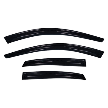 Audi (B9) A4 / S4 Sedan 2016-2024 Slimline Weathershields / Window Visors (4-Piece Set)