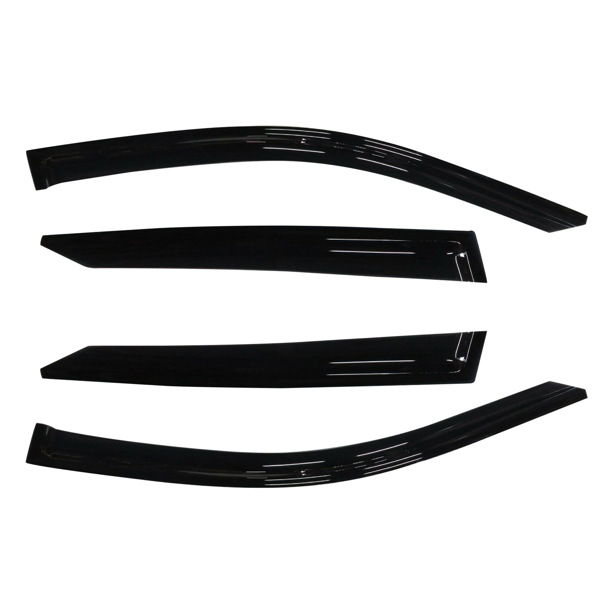BMW 1 Series (F20) Hatch 2012-2019 Slimline Weathershields / Window Visors (4-Piece Set)