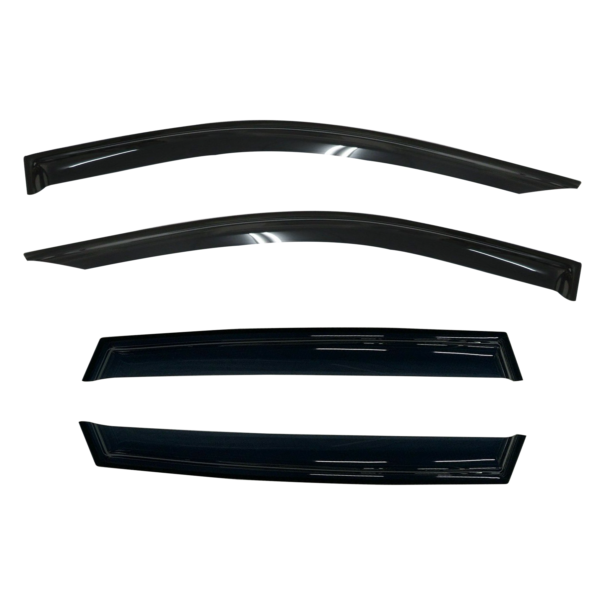 Weathershields / Window Visors (4-Piece) For 2008-2014 BMW X6 (E71) / X6M (E71) SUV